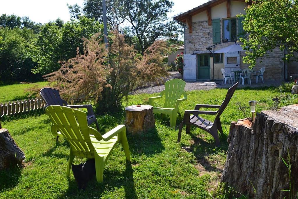 Couanac gîte familial à la campagne avec piscine Cayriech Exterior foto